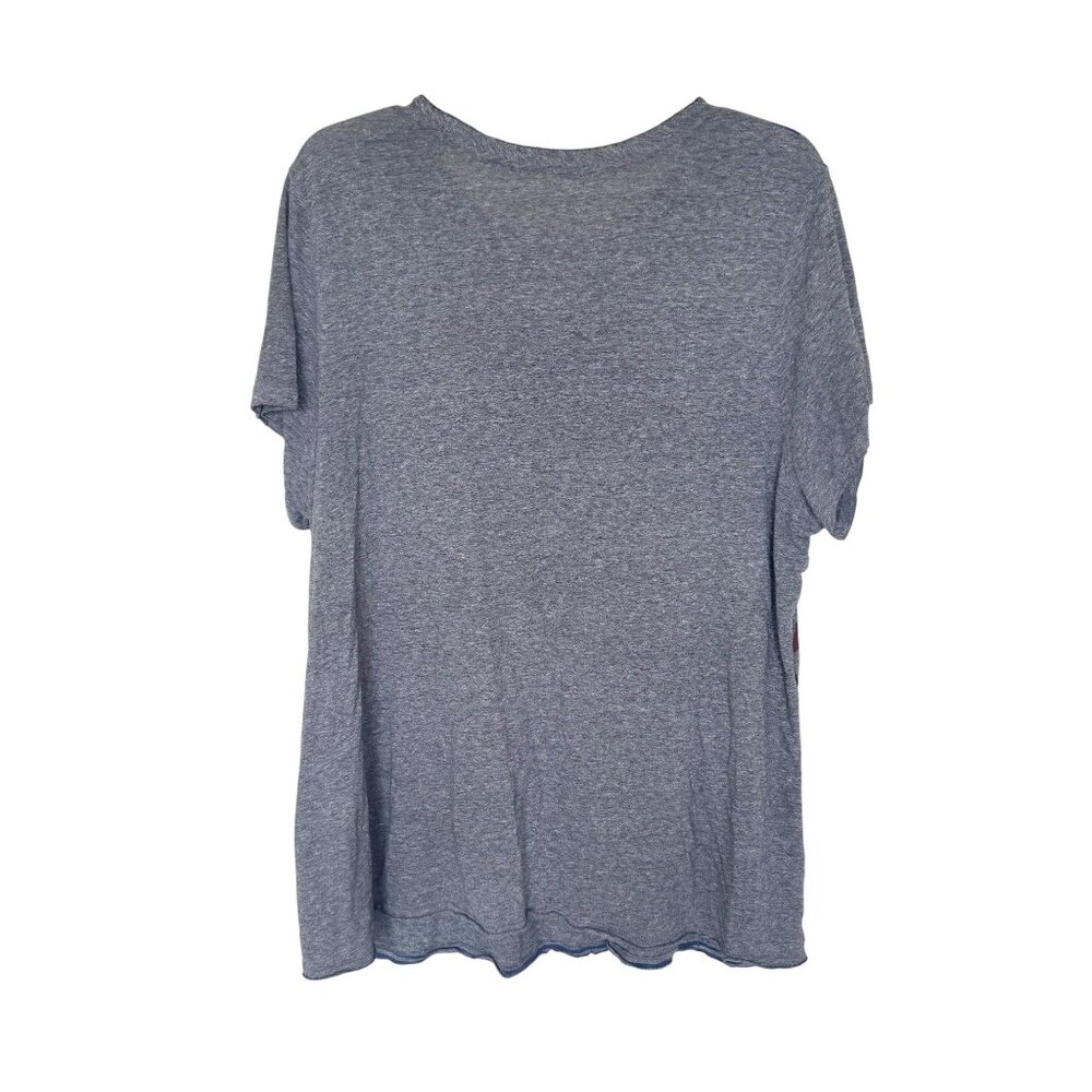 Lucky Brand Womens Geometric Print Gray T-Shirt Size 3X - Picture 2 of 8